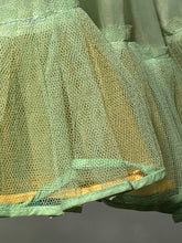 1950s Green Layered Nylon Crinoline