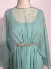 Vintage Mint Green Evening Dress Maxi Dress