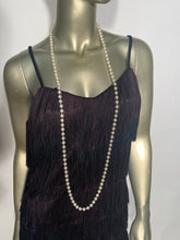 1970s Layered Black Fringe GoGo Dress Flapper Costume