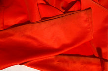 Right On Orange 1970s Zip Front Bell Bottom Pants