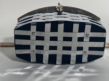 1950s Dorset Rex Silver Metal Rectangular Box Purse With Lucite Top & Handle