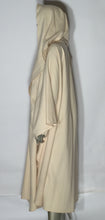 1970s Spring Virgin Wool Hooded Cream Poncho Cape By Also Gordon
