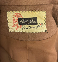 Vintage Mohair Betty Rose  Late 40s Early 1950s Jacket