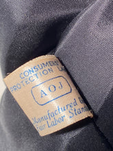1940s Black Silk Velvet Evening Jacket Plush Perforated Design Lapel