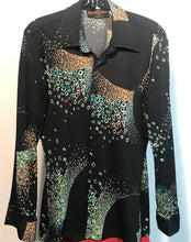 Men's Polyester 1970s Disco Shirt Size Small