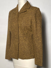 1950s Sage Green Woman's Belted Wool Suit By Betty Rose