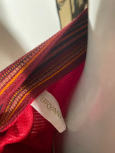 1970s Burgundy Red Lane Bryant Polyester Elastic Banded Skirt