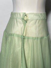 1950s Green Layered Nylon Crinoline