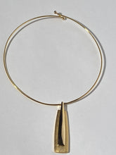 1970s Napier Two Tone Gold Hoop Necklace