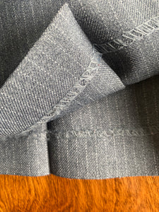 Grey Pinstripe Angel Flight Disco Flare Pants 36x32