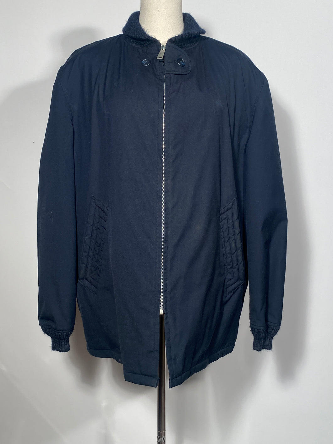Vintage 60s Men's McGregor Ram Jet Navy Blue Jacket Size 44
