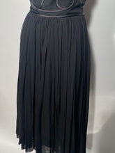 Vintage Jr. Theme Black Crepe Full Skirted Applique Cocktail Dress