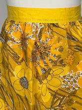 Late 60s Early 70s Yellow Sunflower Apron By Vera