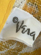 Late 60s Early 70s Yellow Sunflower Apron By Vera