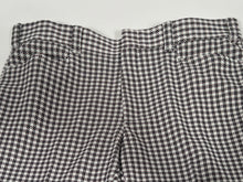 1970s Levis Panatella Grey Red Herringbone Pattern Polyester Flare Pant 38" x 32"