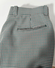 1970s Levis Panatella Checked Pattern Polyester Flare Pant 36" x 31"