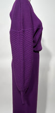 1970s Purple Knit Dress By Courreges Made in Italy