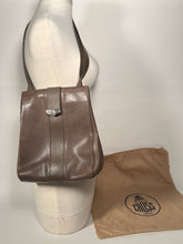 1980s Mark Cross Vintage All Leather Shoulder Bag