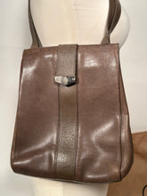 1980s Mark Cross Vintage All Leather Shoulder Bag