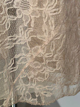 Early 1930s Blush Pink Lace Full Slip  Size 34 From B Foreman