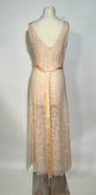 Early 1930s Blush Pink Lace Full Slip  Size 34 From B Foreman