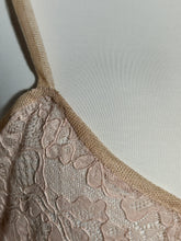 1930s Rose Pink Lace Teddy Size 32 B Foreman
