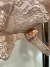 1930s Rose Pink Lace Teddy Size 32 B Foreman