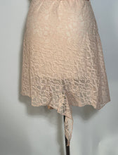 1930s Rose Pink Lace Teddy Size 32 B Foreman