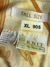 Tall Size Vintage 1970s Men's Disco Shirt Extra Large RENTAL XL905