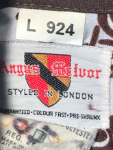 Vintage Angus Melvor Polyester Mens Disco Shirt Size Large RENTAL L924