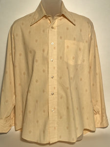 Bud Berma Vintage Men's Disco Shirt Size Large