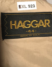 1970s Haggar Tan Leisure Jacket Size 44 Extra Large RENTAL XL923