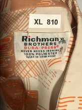 1970s Richman Brothers Men's Disco Shirt Extra Large RENTAL XL810