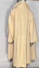 1950s Lilli Anne Mohair Swing Coat 3/4 Sleeve