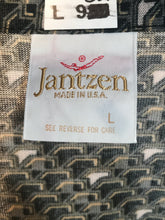 1970s Jantzen Fish Scale Mens Disco Shirt Size Large