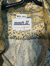 Mens Lizard Print Disco 1970s Shirt Size Medium By Mach II RENTAL M990