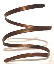 Vintage Copper Coil Upper Armband