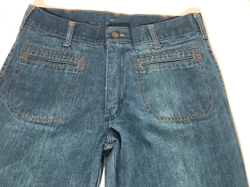 Dead Stock 70s Men's Vintage Brittania Sportswear Jeans 33